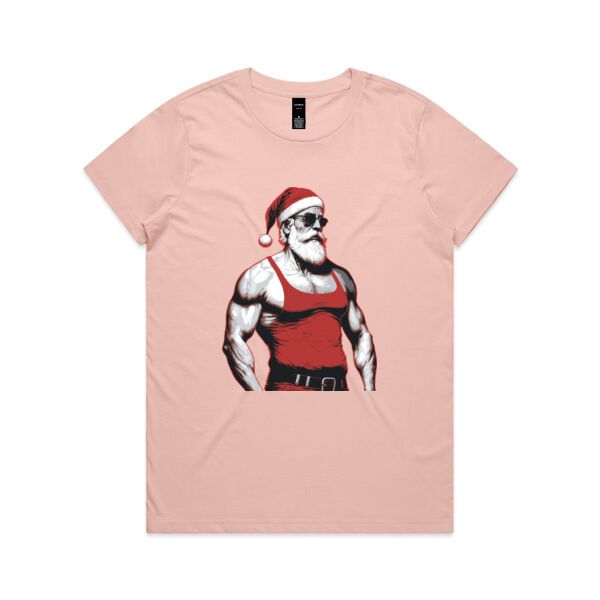 Summer Santa - Womens Maple Tee Thumbnail