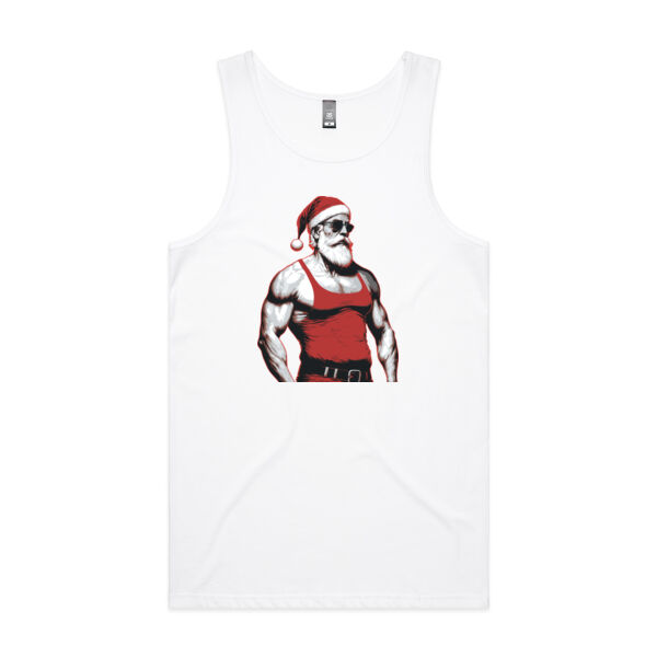 Summer Santa - Mens Lowdown Singlet Thumbnail